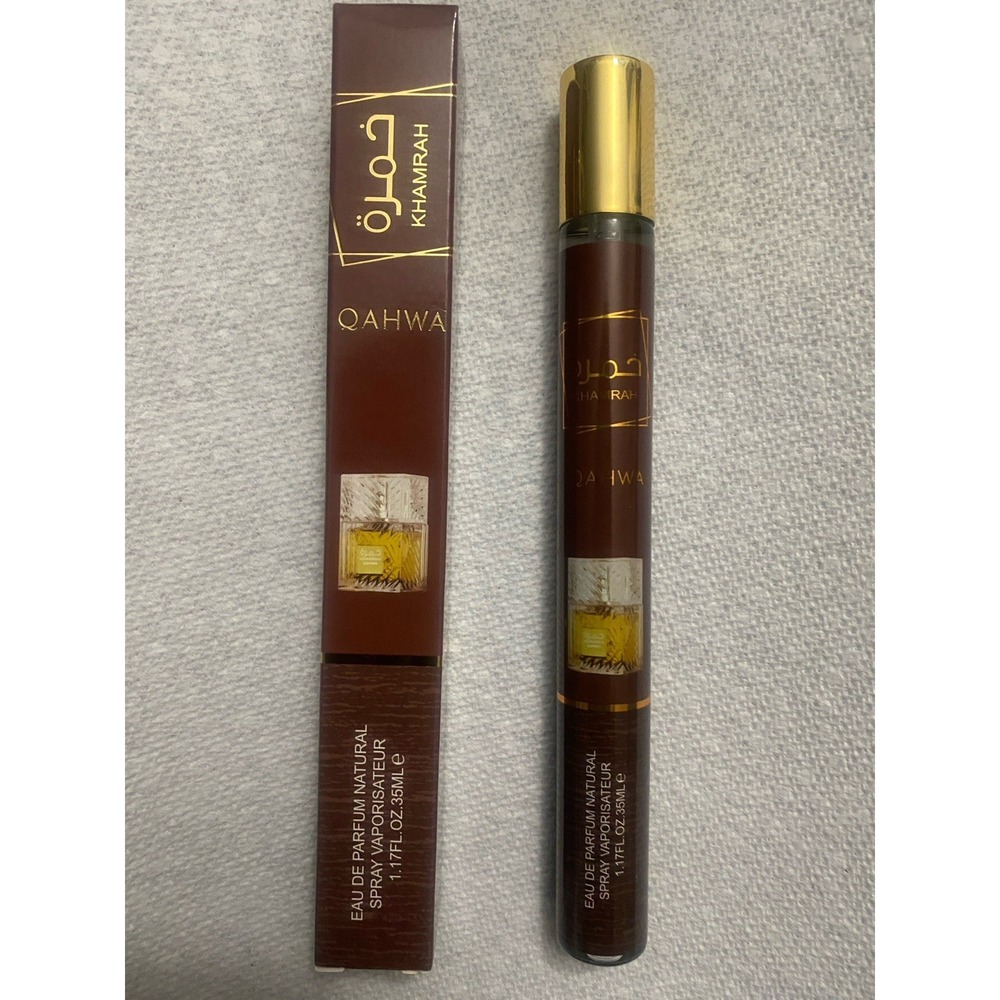 LATTAFA KHAMRAH QAHWA Eau De Parfum Travel Size 35 ML EACH NIB Unisex